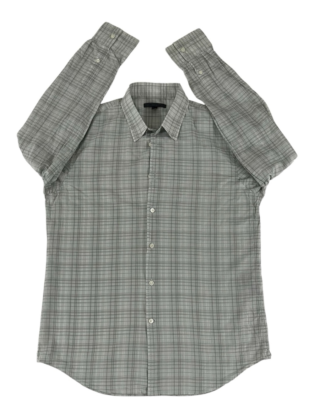 John Varvatos Plaid Thompson LS Shirt